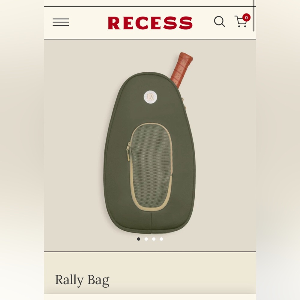 Recess crossbody pickleball bag